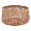 Tracey Boyd Round Grid Weave Slouch Basket, Large