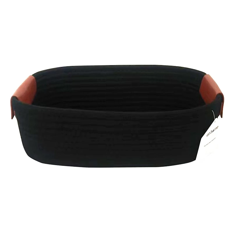 Trist Black Rectangle Storage Bin, Small 1 Trist Black Rectangle Storage Bin, Small