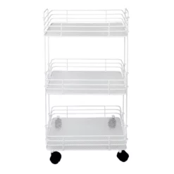 Ty Pennington 3-Tier Wide Mesh Storage Cart 5 Ty Pennington 3-Tier Wide Mesh Storage Cart -Storage Sales Store ty pennington 3 tier wide mesh storage cart 2