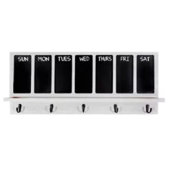 Wall Planner With Hooks, 12x28