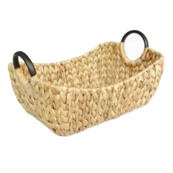 Water Hyacinth Boat Iron Handle M