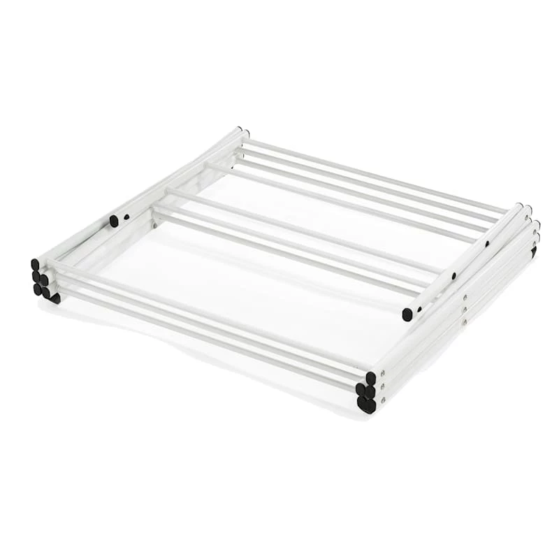 White Compact Accordion Dryer Rack 2 White Compact Accordion Dryer Rack - Image 2