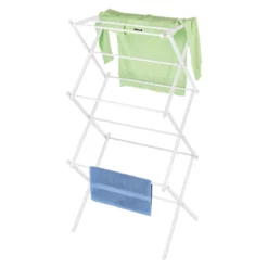 White Metal Folding Drying Rack