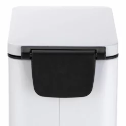 White Rectangle Pedal Bin, 9.7l 11 White Rectangle Pedal Bin, 9.7l -Storage Sales Store white rectangle pedal bin 9.7l 4