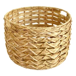 White Round V Triple Weave M