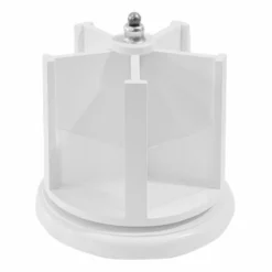 White Wood Rotating Pencil Organizer