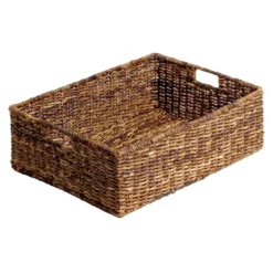 Woven Abaca Under The Bed Basket, Extra Large