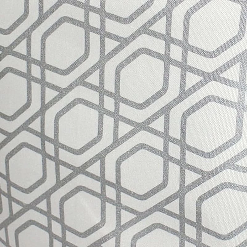 XLarge Square Fabric Basket Geo Grey 2 XLarge Square Fabric Basket Geo Grey - Image 2